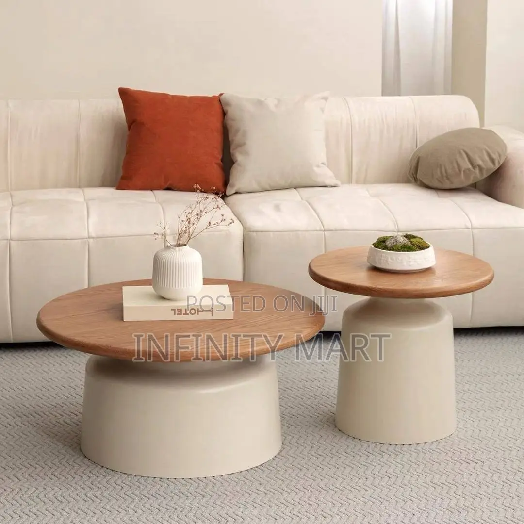 2 in 1 Oak Base Center Table