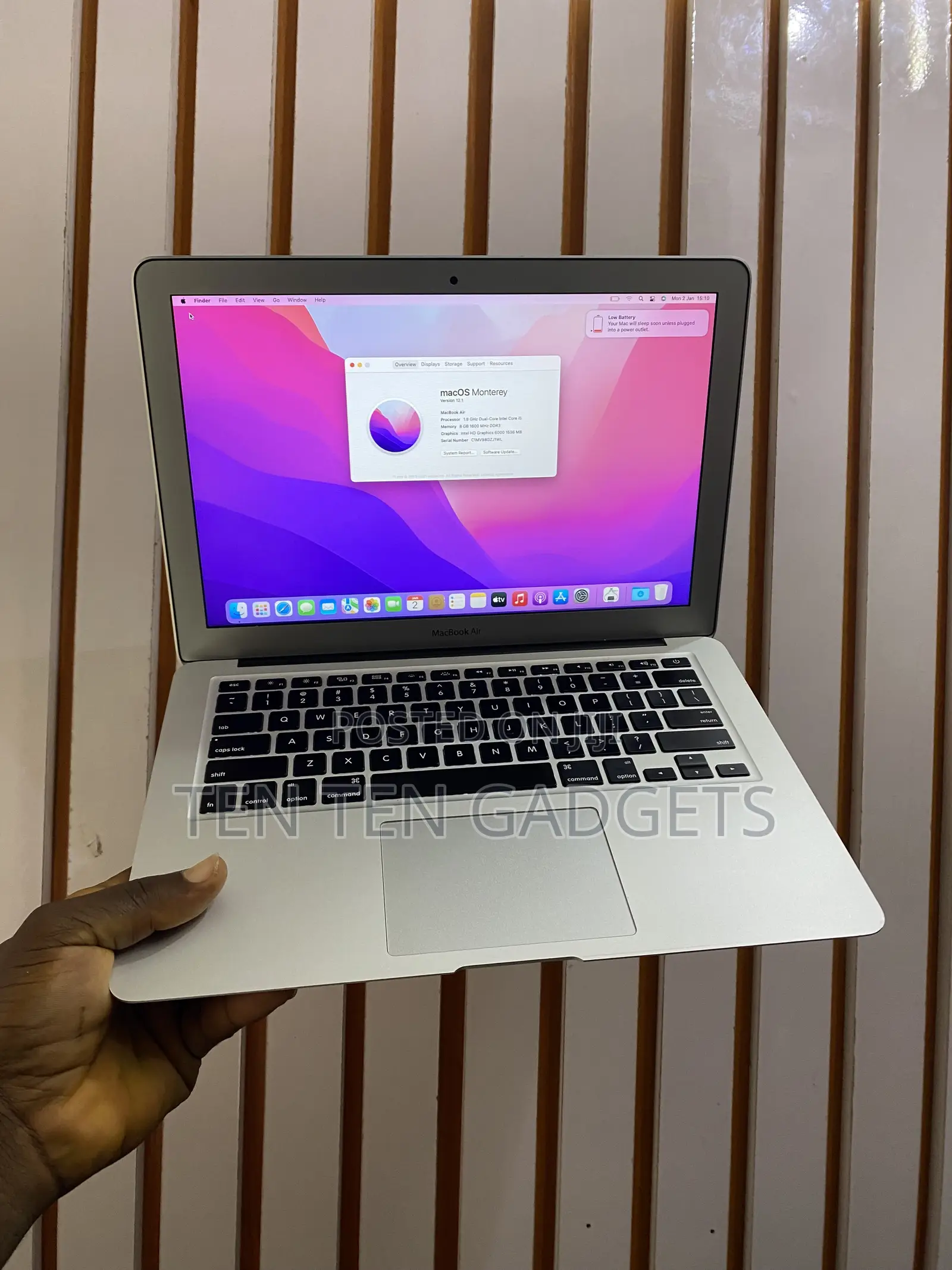 Laptop Apple MacBook Air 2017 8GB Intel Core i5 SSD 256GB