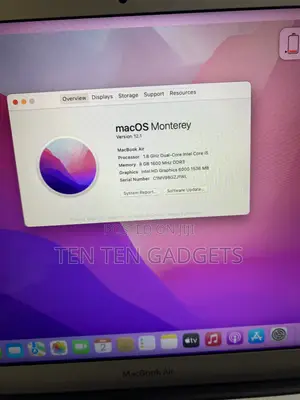 Laptop Apple MacBook Air 2017 8GB Intel Core i5 SSD 256GB