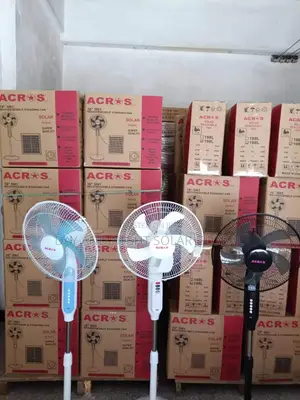 16inchs Ac/Dc Solar Rechargeable Solar Fans