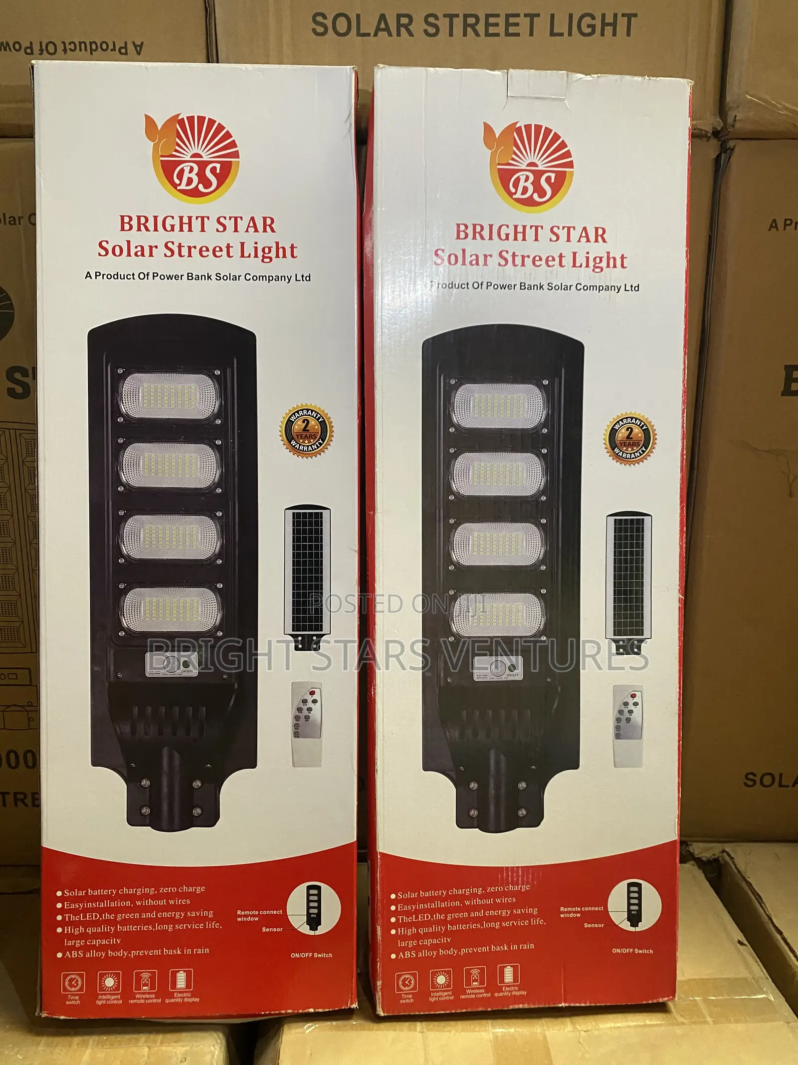 4 Eyes Street Solar Light With Romote Control