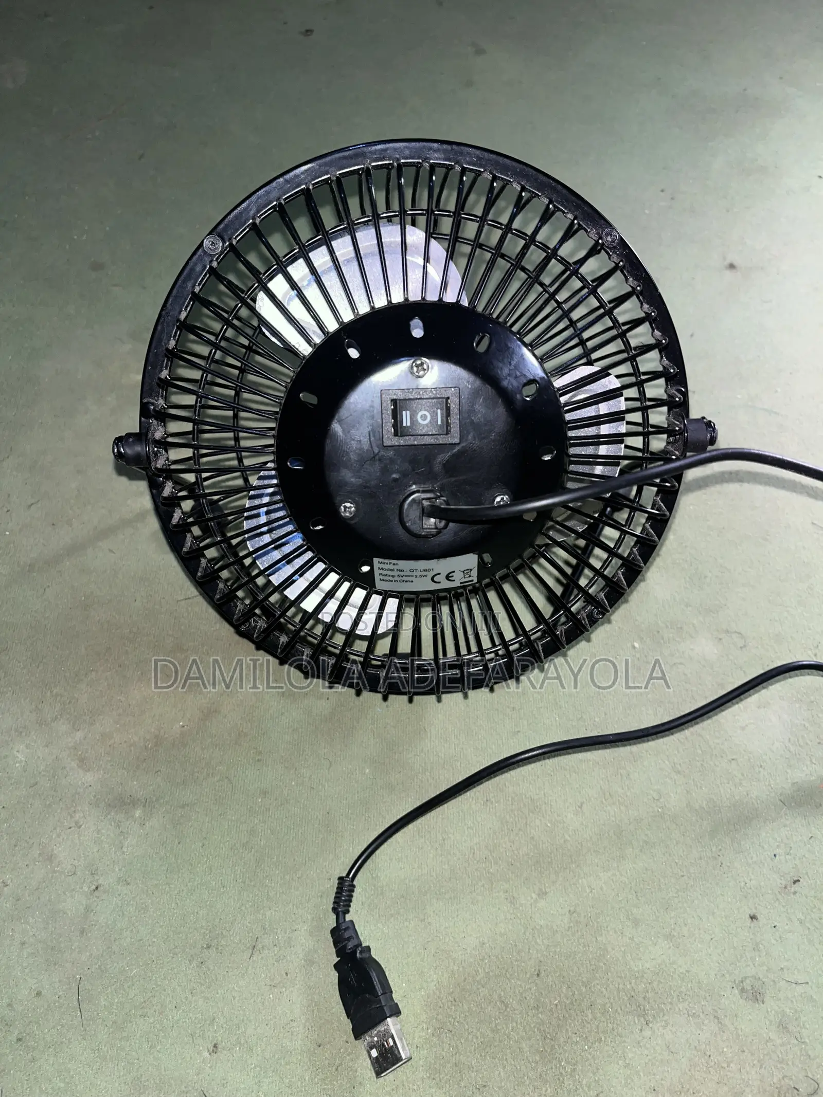 Duravolt Usb Mini Fan