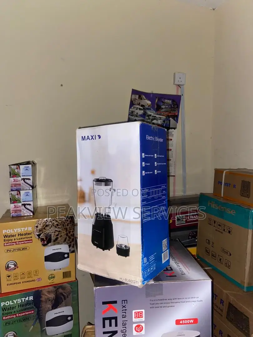 Maxi Electric Blender Model Mj-Bl6013w 1.5l Advanced Blending System