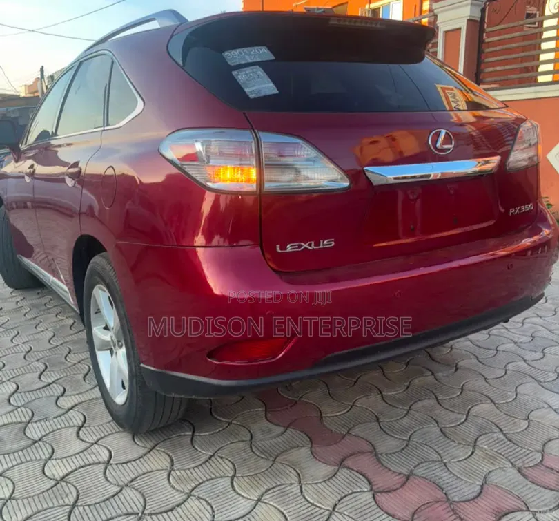 Lexus RX 2011 Red