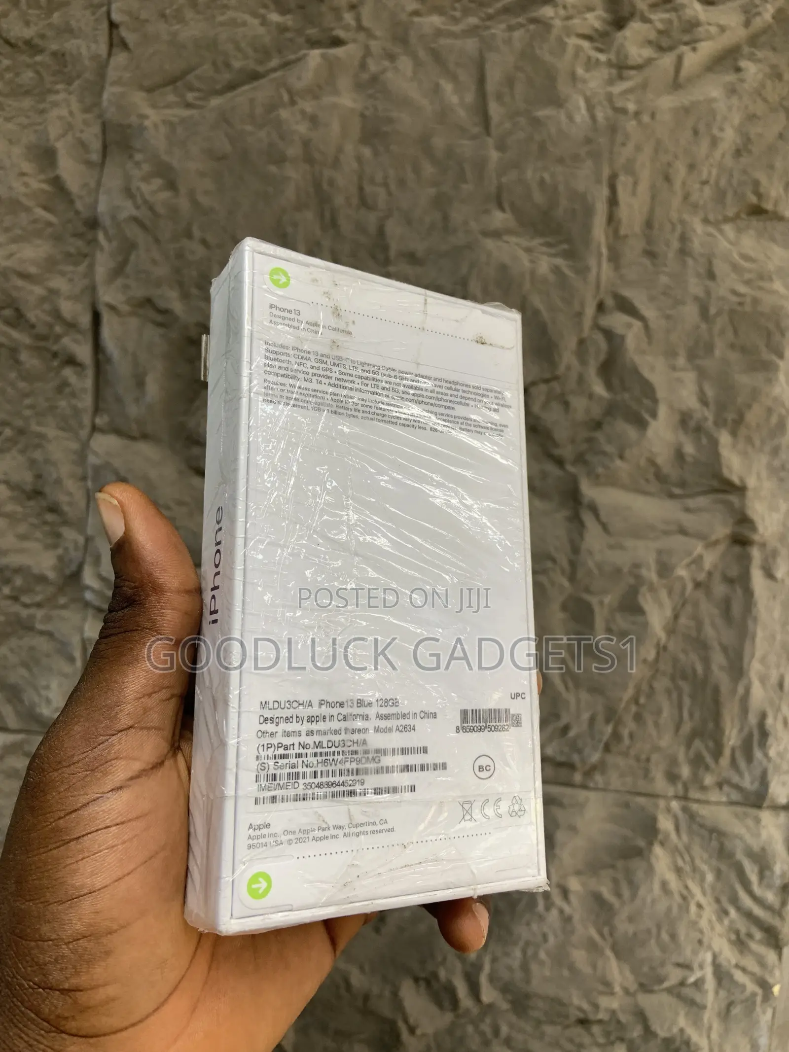 New Apple iPhone 13 128 GB Blue