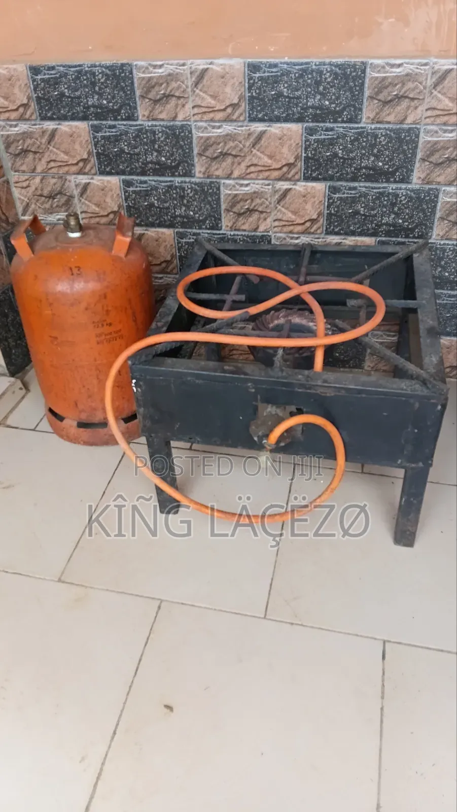 Gas Cylinder And Burner