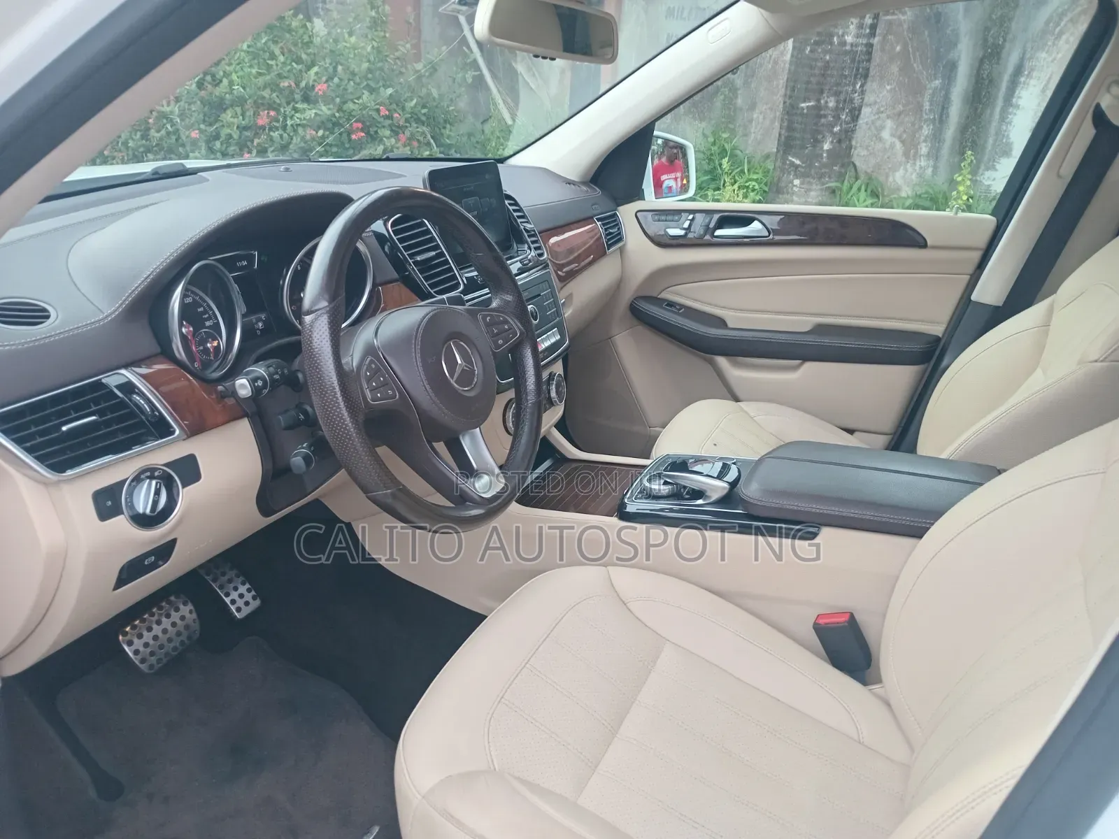 Mercedes-Benz GLS-Class GLS450 4Matic 2017 White