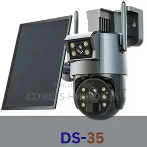 Dual Lens Solar CCTV Cameras