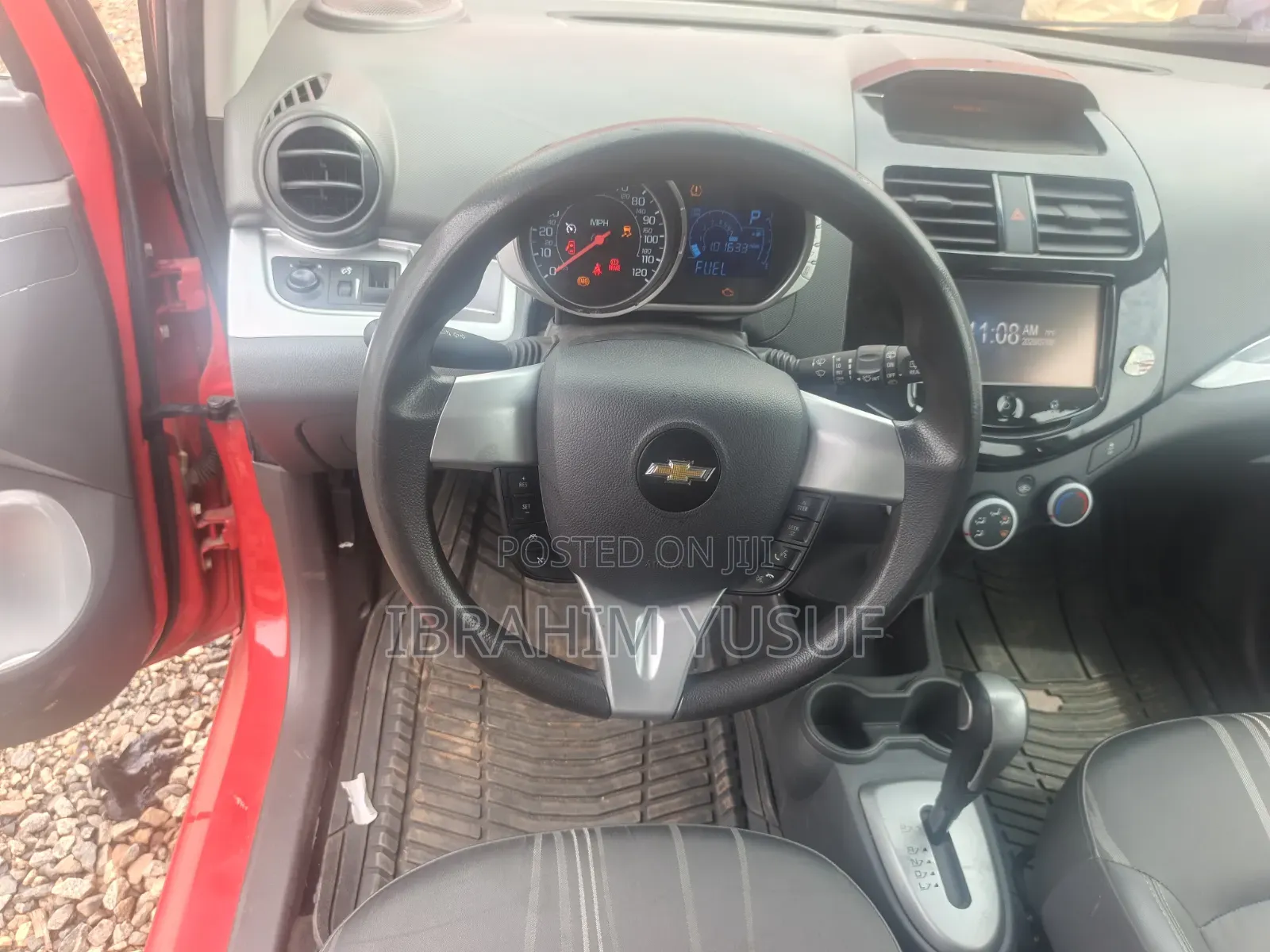 Chevrolet Spark 2014 Red