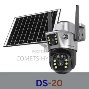 Dual Lens Solar CCTV Cameras