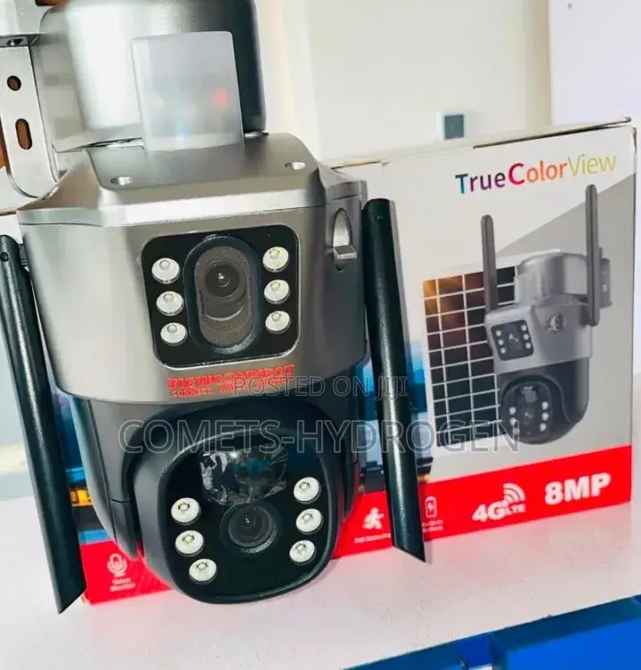 Dual Lens Solar CCTV Cameras