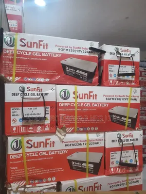 Sunfit 220ah Dry Cell