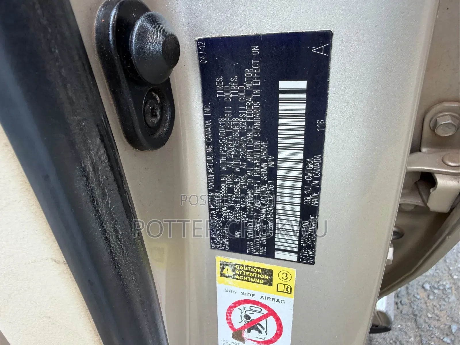 Lexus RX 2012 Gold