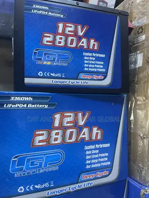 CGP Ion Cycle Deep Solar Battery 280ahs 12v
