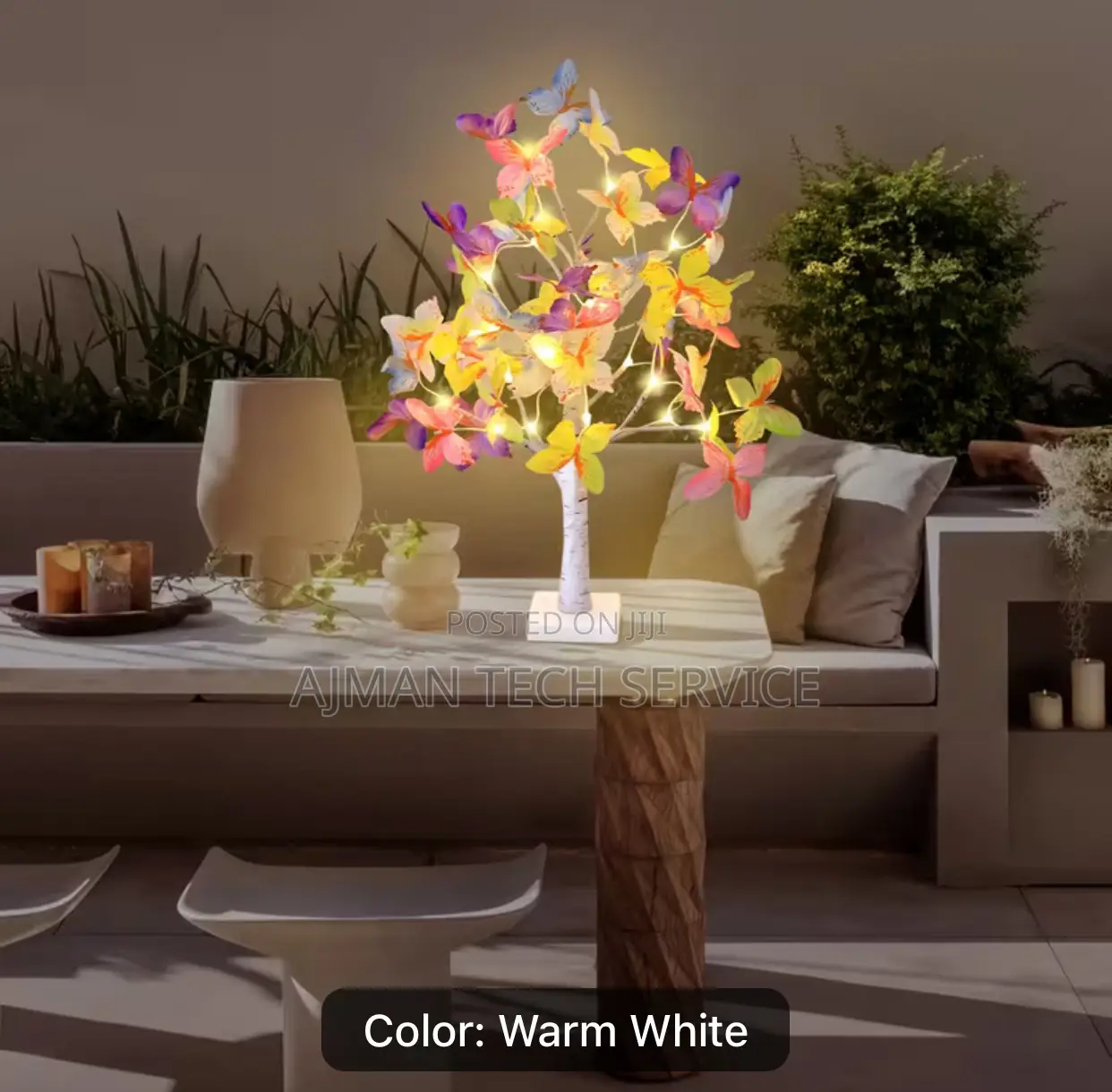 Butterfly-Shaped Table Lamp