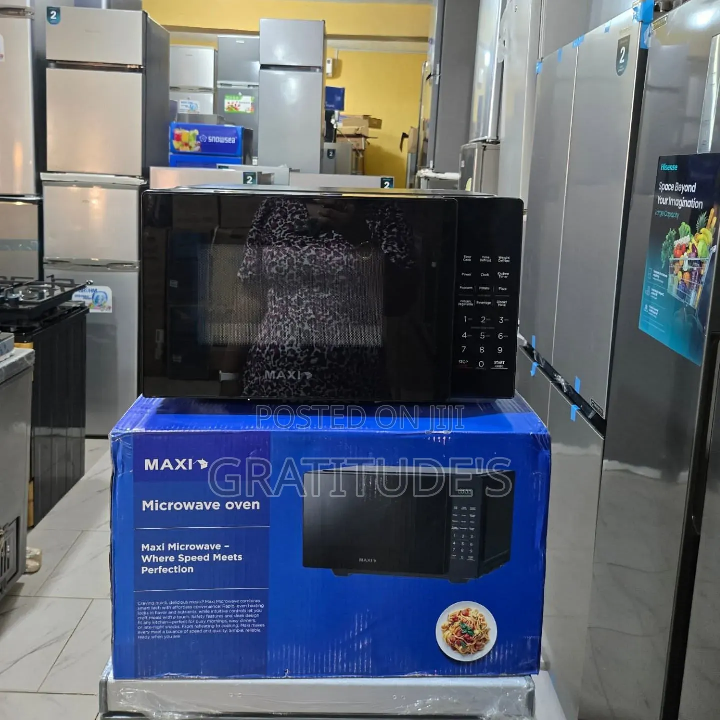 Maxi Digital Microwave Capacity: 30l