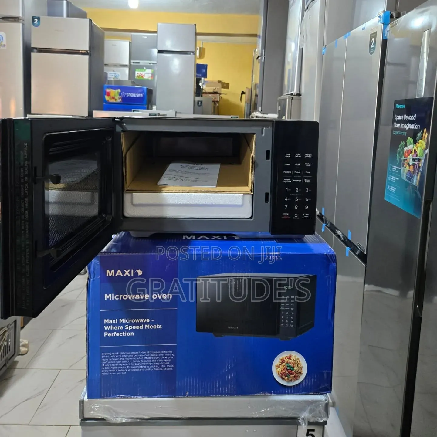 Maxi Digital Microwave Capacity: 30l