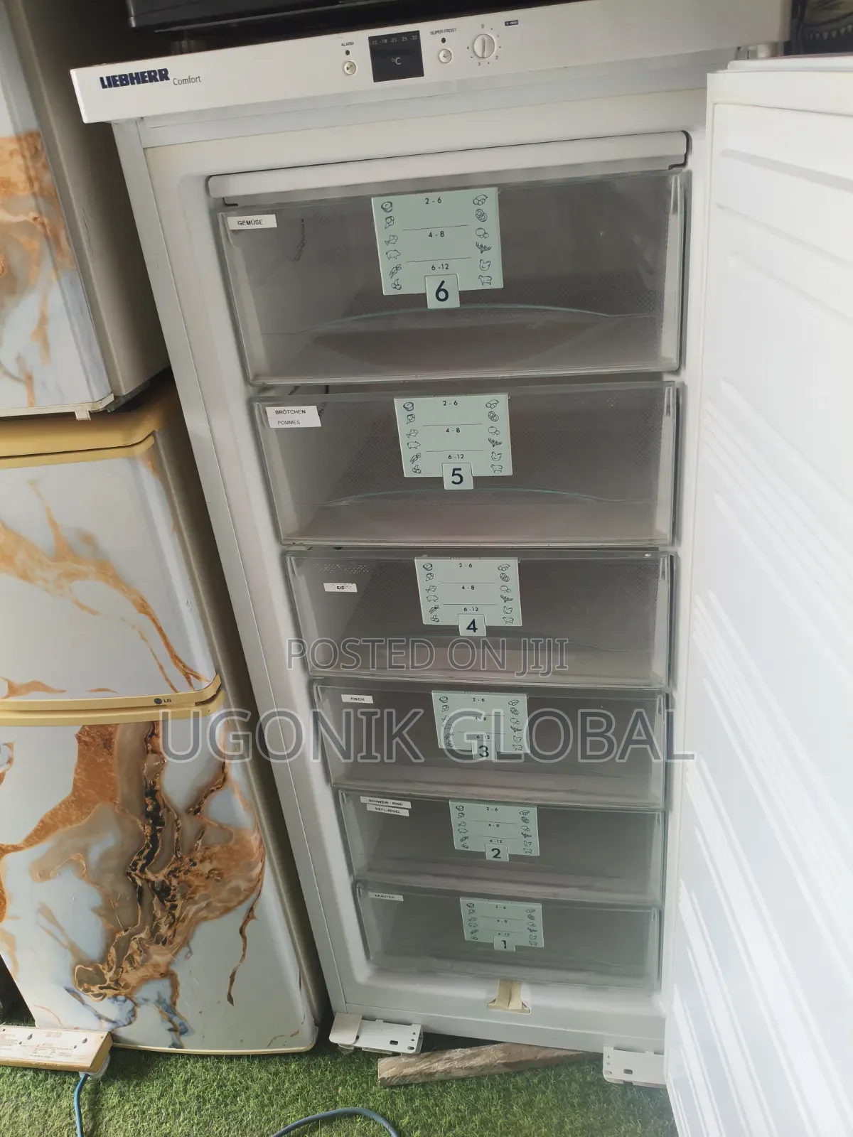 German 6 Step Standing Freezer for Blocks