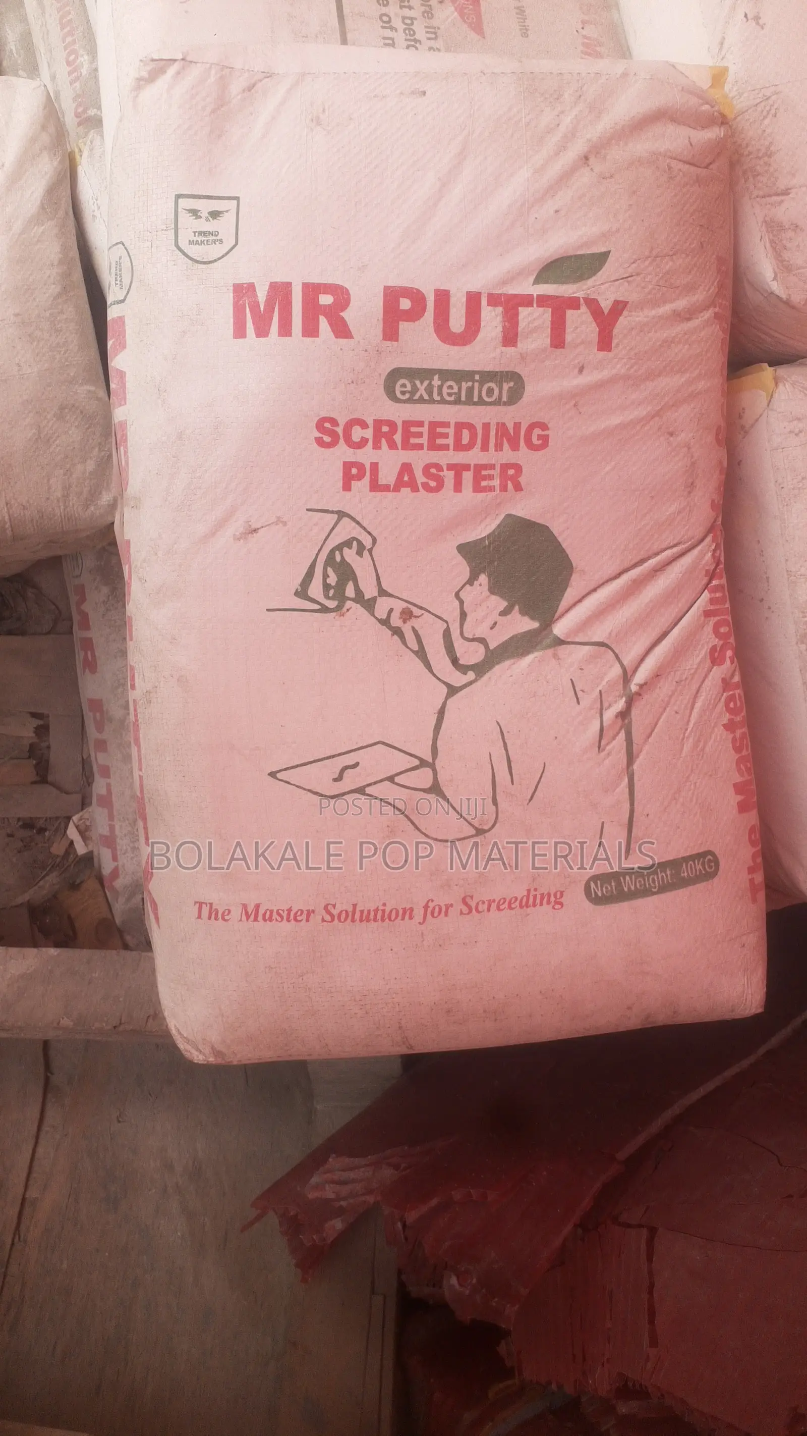 Mr Putty Screeding Plaster Cementsmooth Finish • Strong Bond •