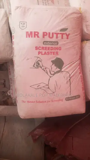 Mr Putty Screeding Plaster Cementsmooth Finish • Strong Bond •
