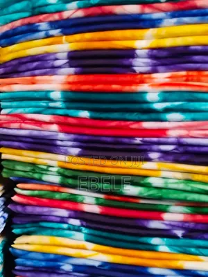 Colorful Adire Silk