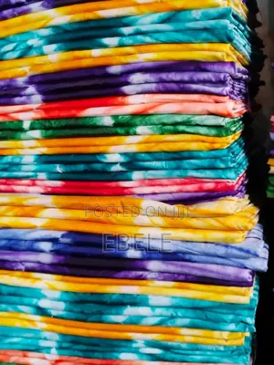 Colorful Adire Silk