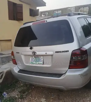 Toyota Highlander V6 2006 Silver