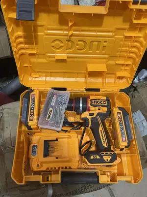Ingco 20v Brushless Cordless Drill Driver Kit