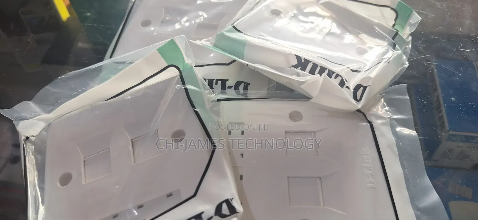 Double Rj45 Faceplate And Single Faceplate