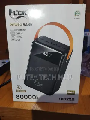 80000 Mah Flick Power Bank