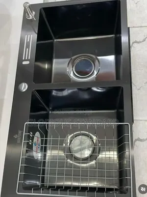 Hand Made Kitchen Sink Black