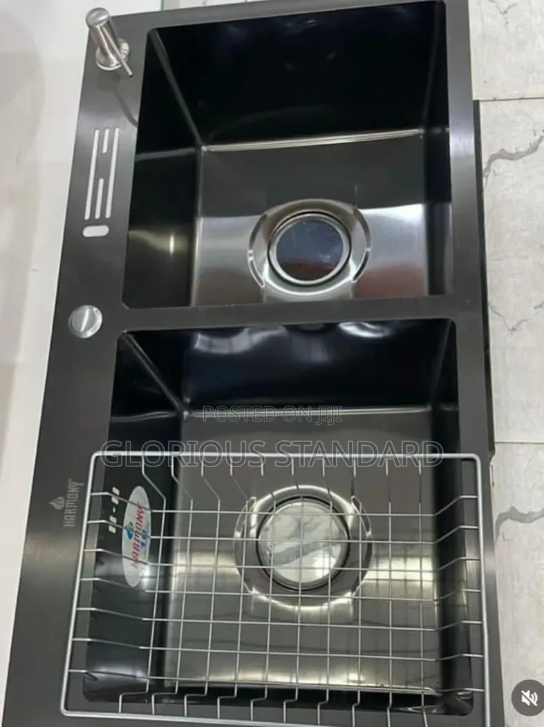 Hand Made Kitchen Sink Black