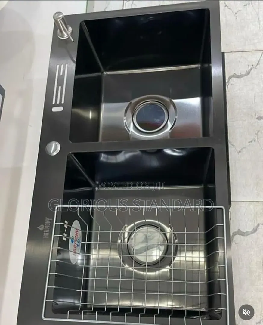 Hand Made Kitchen Sink Black