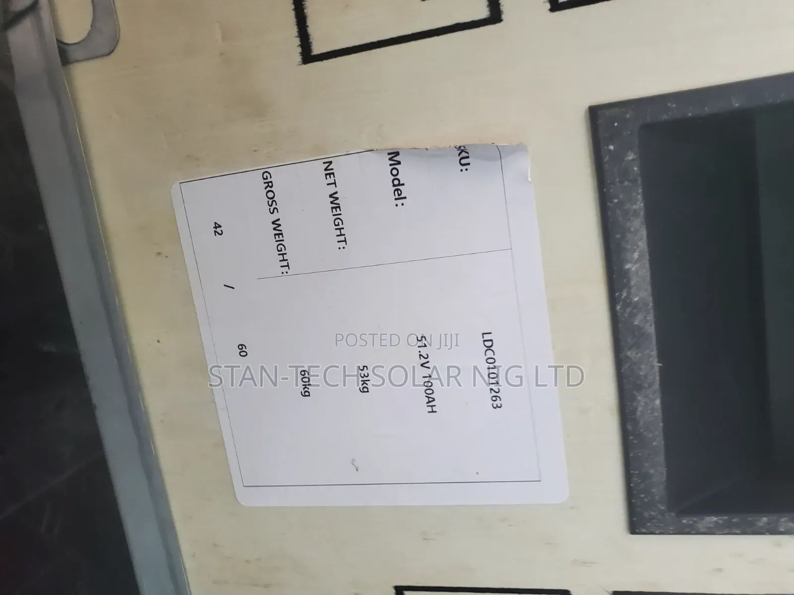 Eco Worthy 5kwh 51.2v Lithium Battery