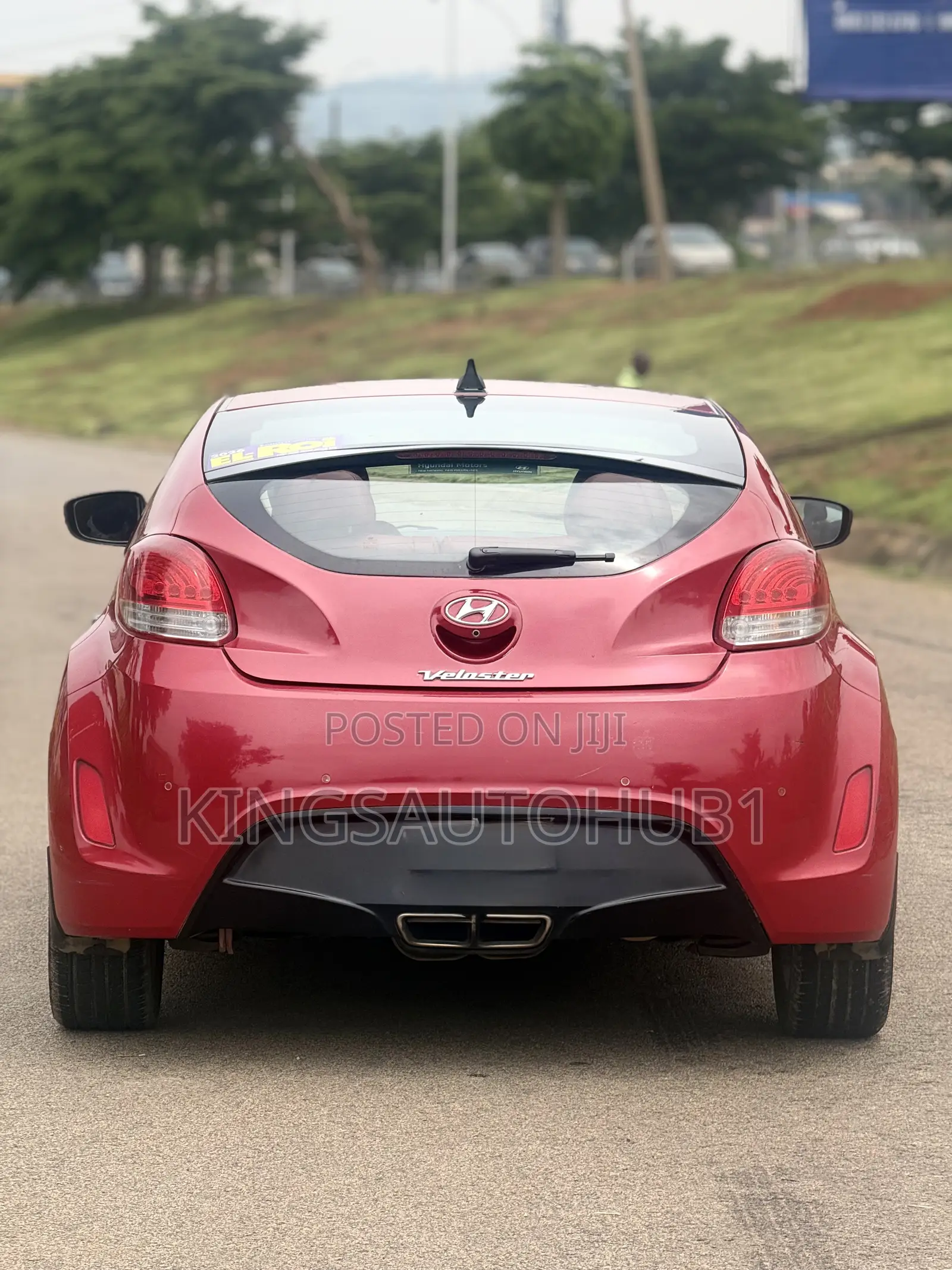 Hyundai Veloster 2015 Red