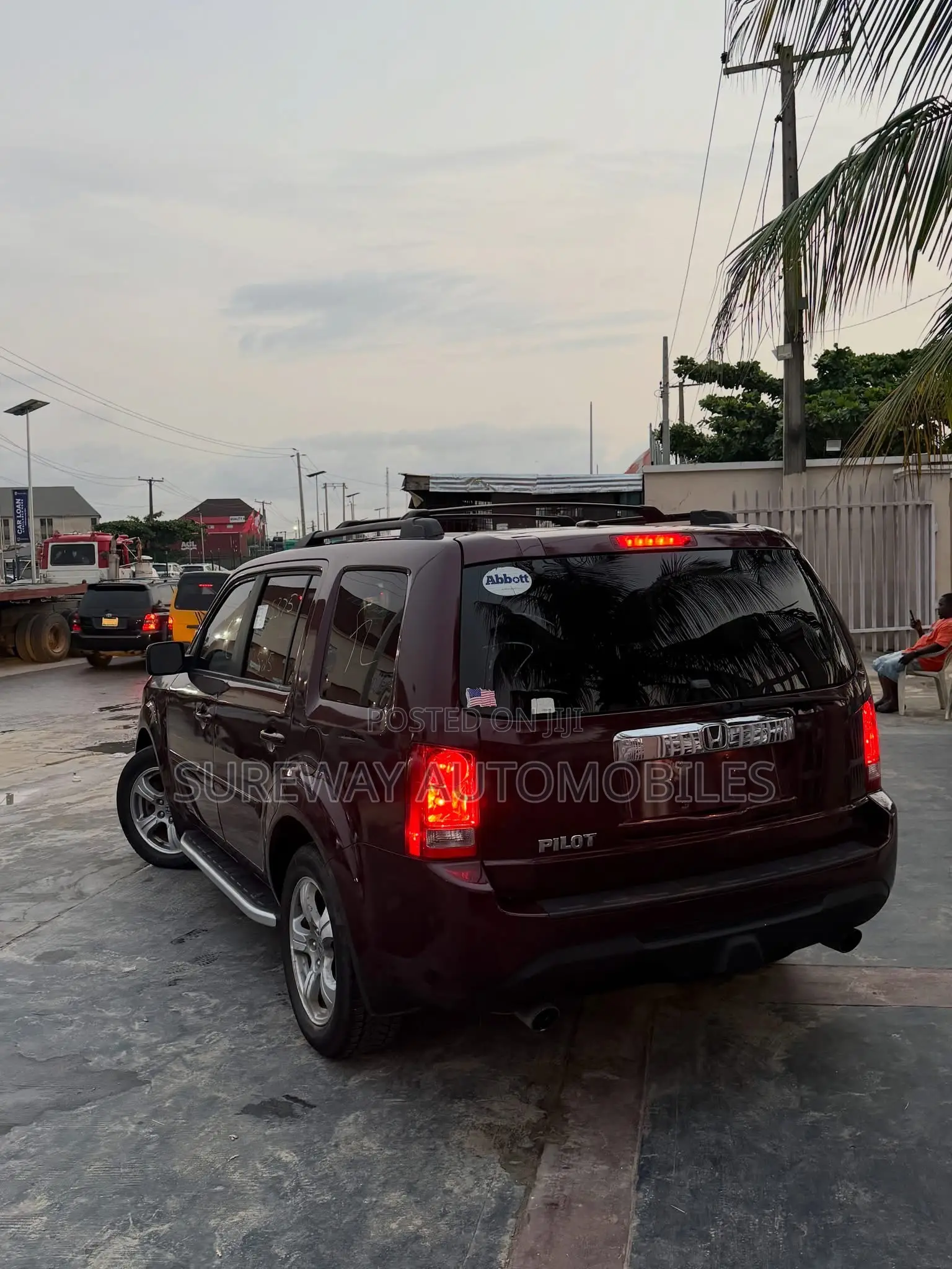Honda Pilot 2014 Burgundy