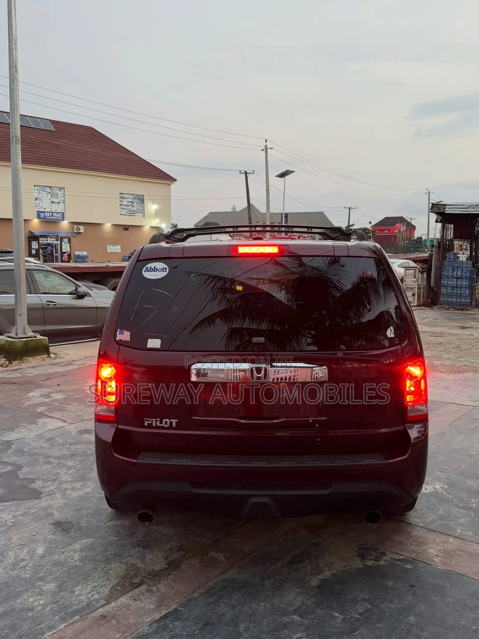 Honda Pilot 2014 Burgundy