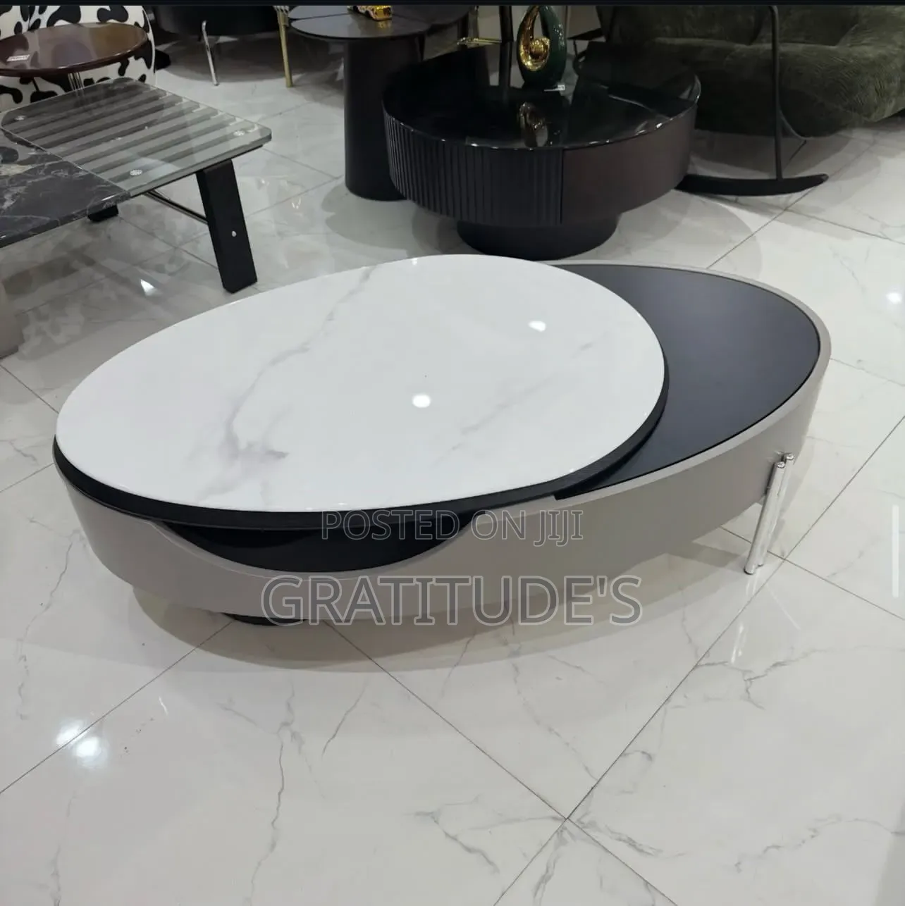 Luxury Marble Top Coffee Table