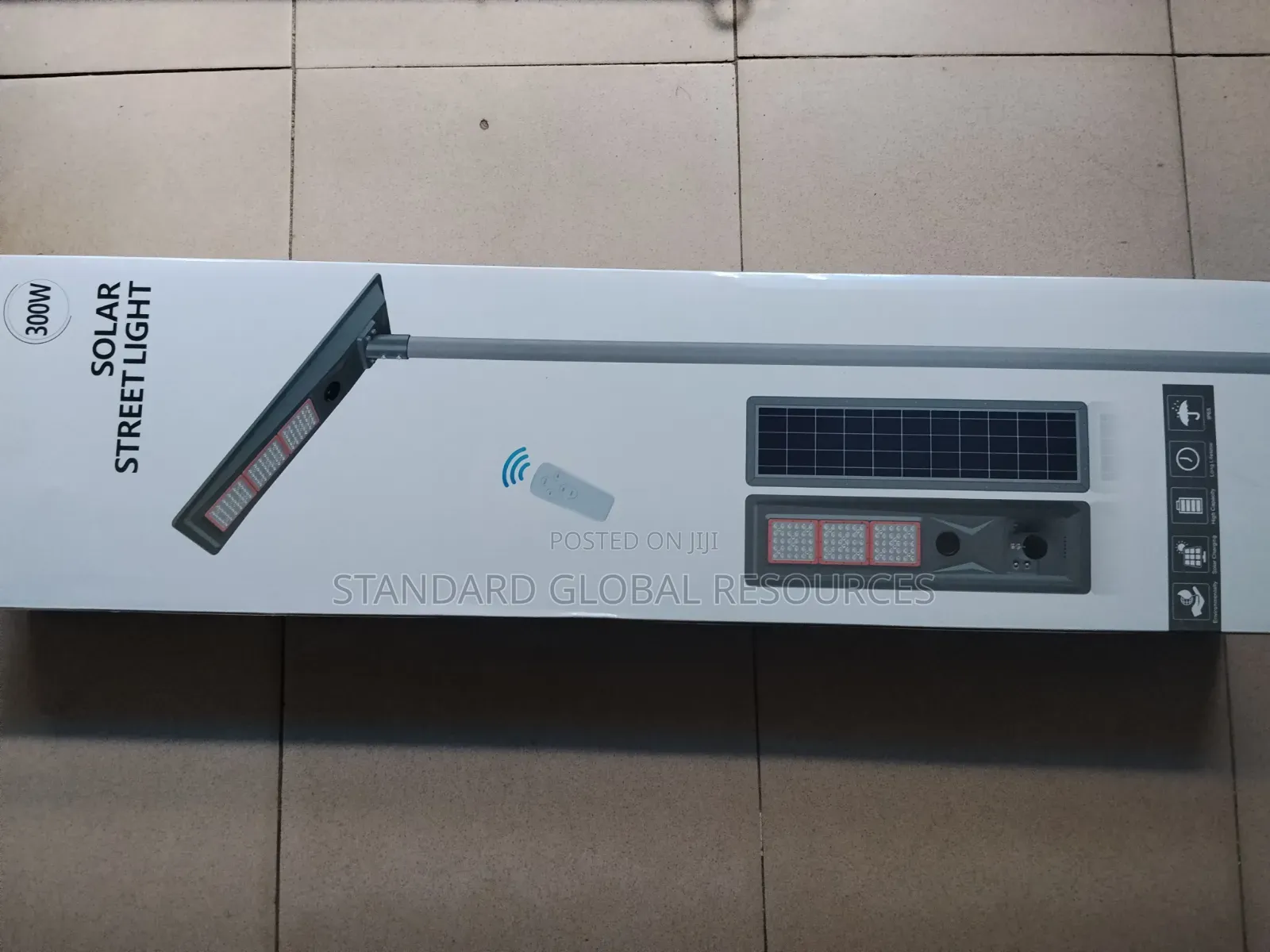 Solar Industrial Street Light With Remote Control