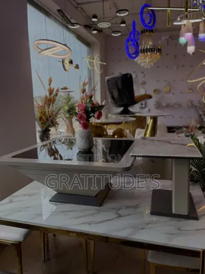 Classic 2in1 Marble Top Center Table