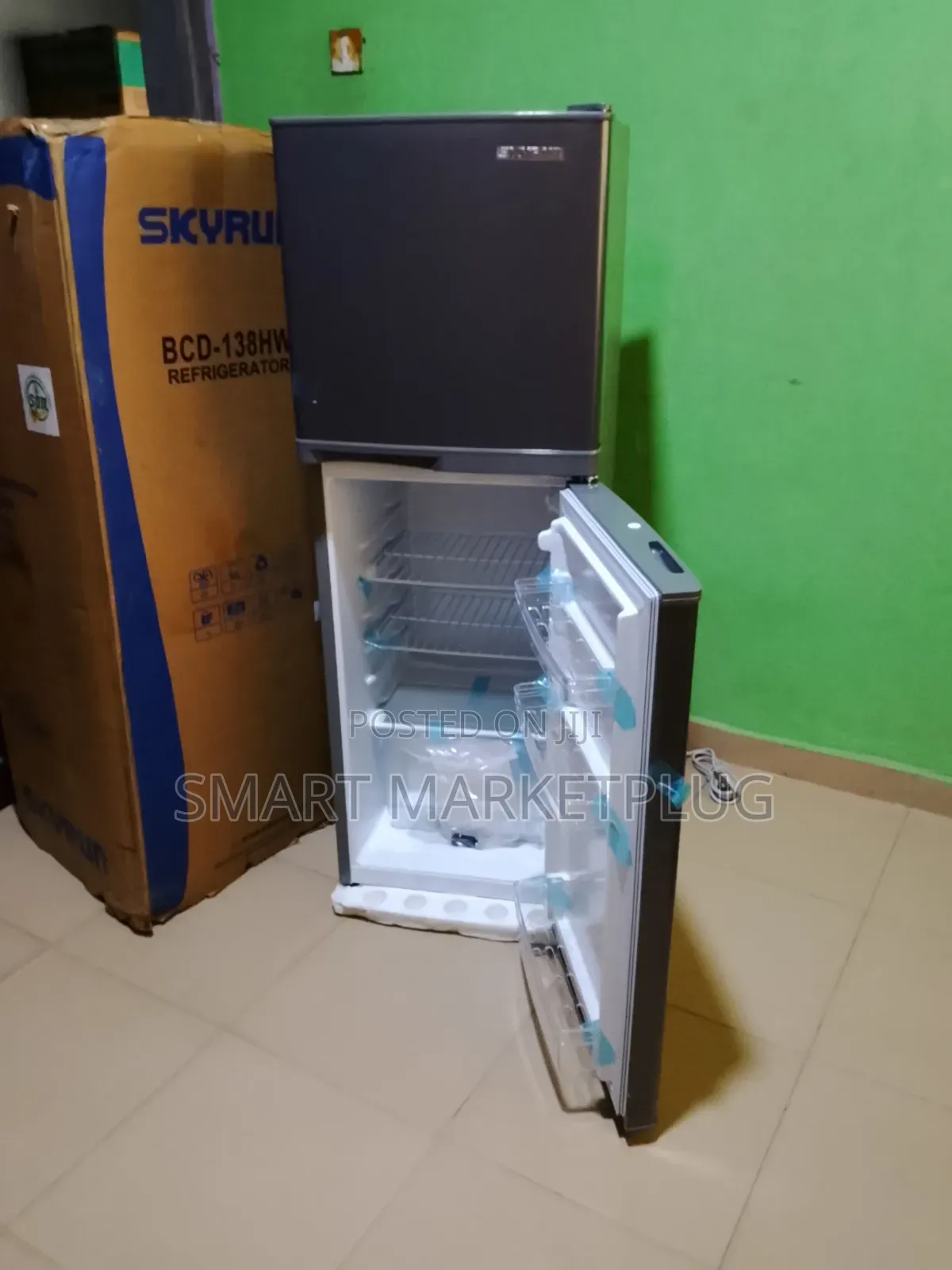 Brand New Skyrun Double Door Refrigerator-Energy Efficient