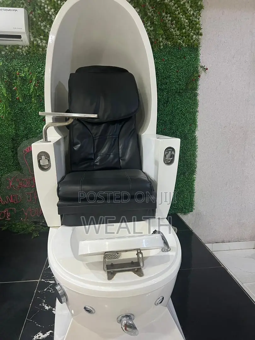 Egg Shape Pedicure and Massage Chair With Basin