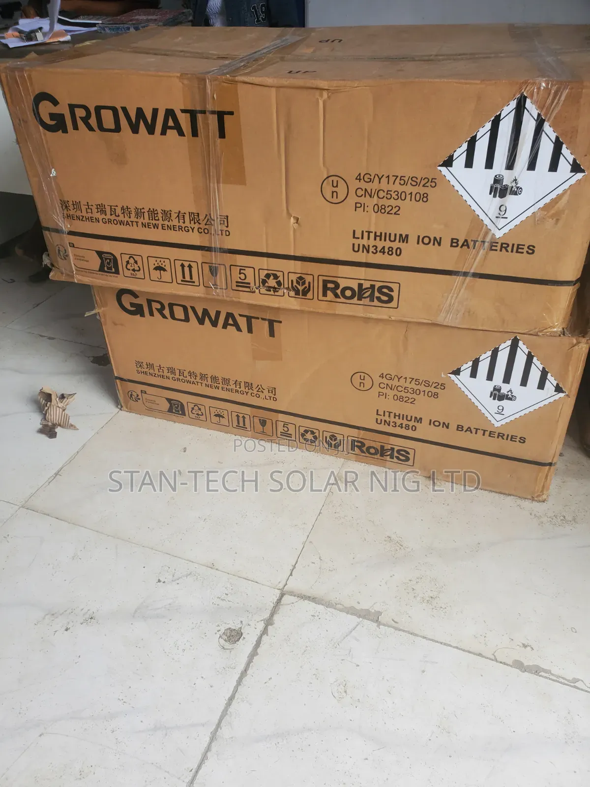 Growatt 16kwh 51.2v Lithium Battery