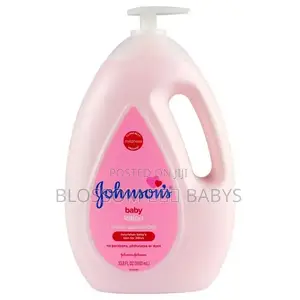 Johnson Moisturizing Pink Lotion With Coconut Oil, 33.8 Fl.Oz