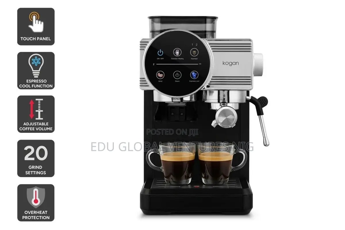 Kogantm Espresso Touch Coffee Machine With Grinder.