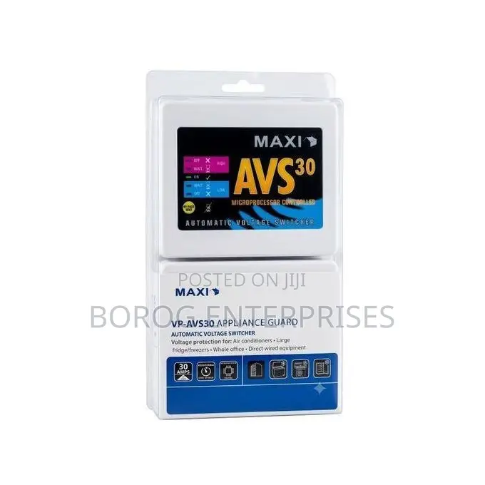 Maxi 30 Amps Automatic Voltage Switcher/Stabilizer Avs30-maxivp30avs