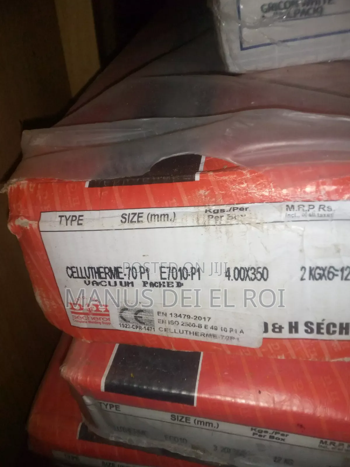 D H Secheron E7010 Electrodes