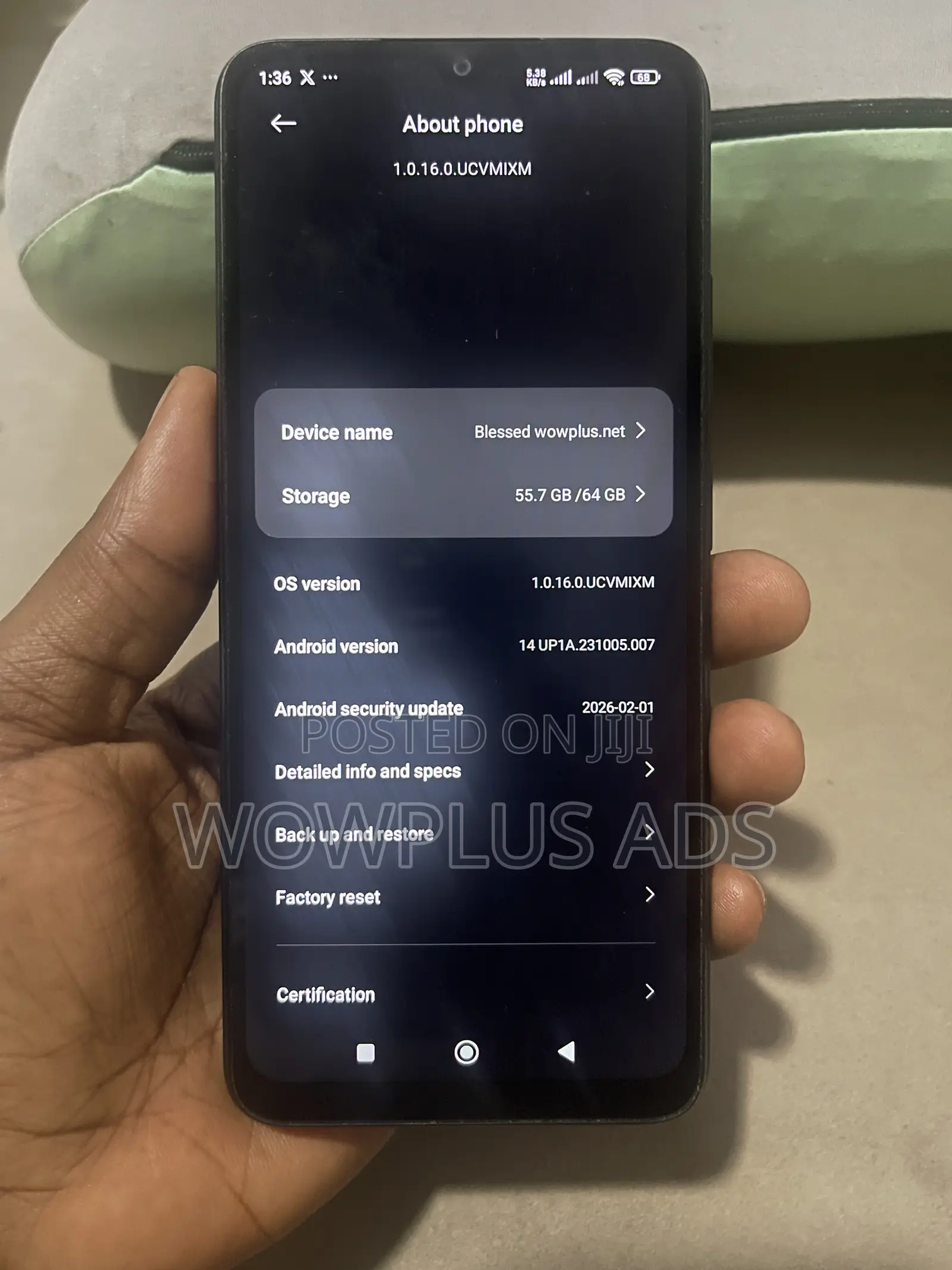 Xiaomi Redmi 12C 64 GB Gray