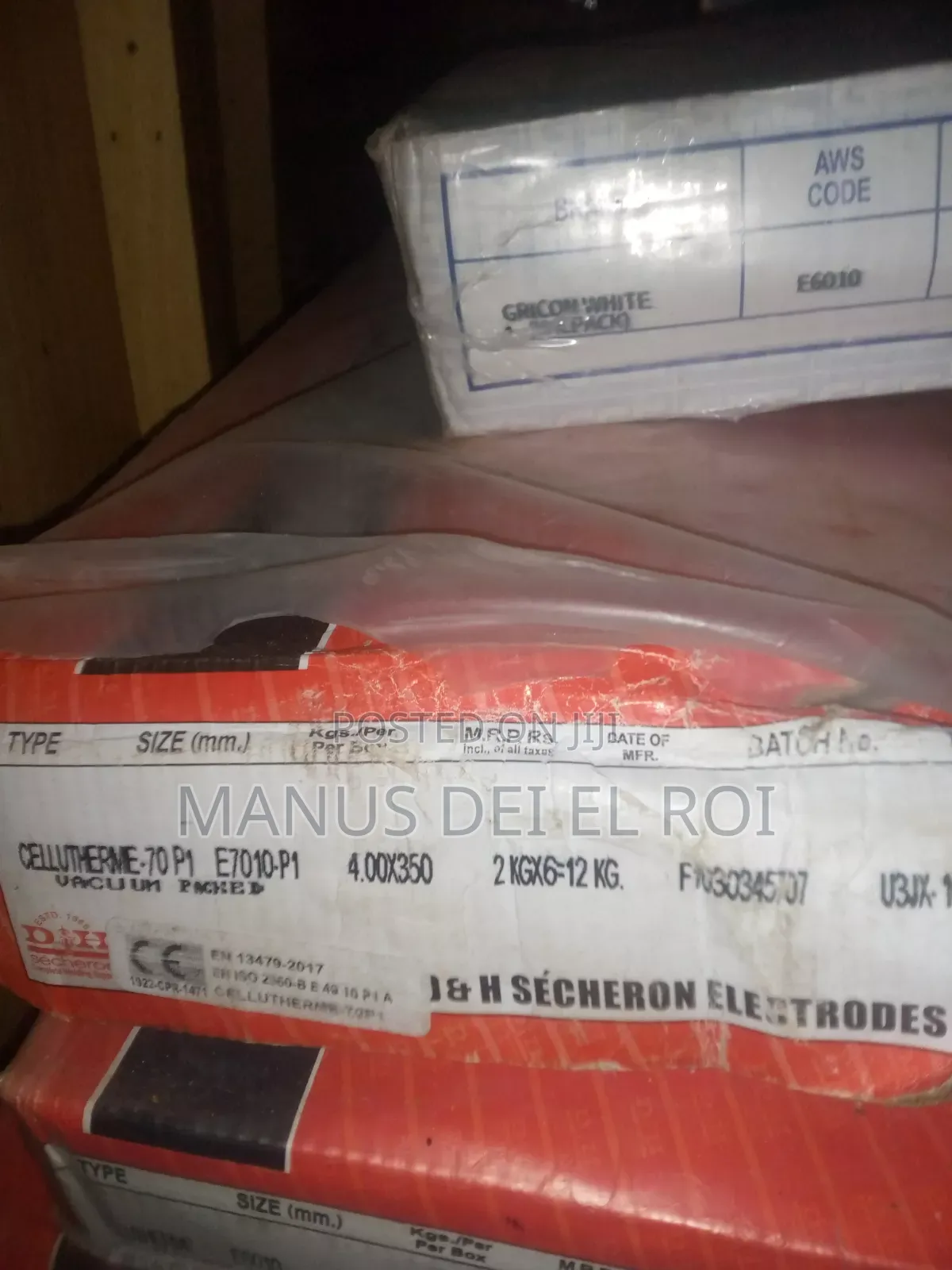 D H Secheron E7010 Electrodes