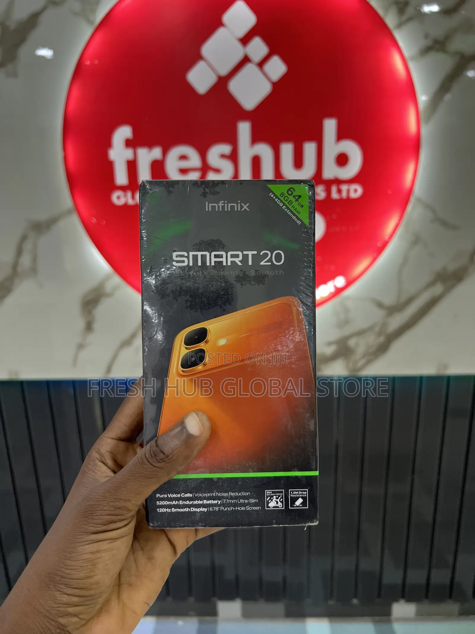 New Infinix Smart 20 64 GB Black